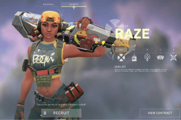 New VALORANT Agent Raze Revealed! | Dignitas