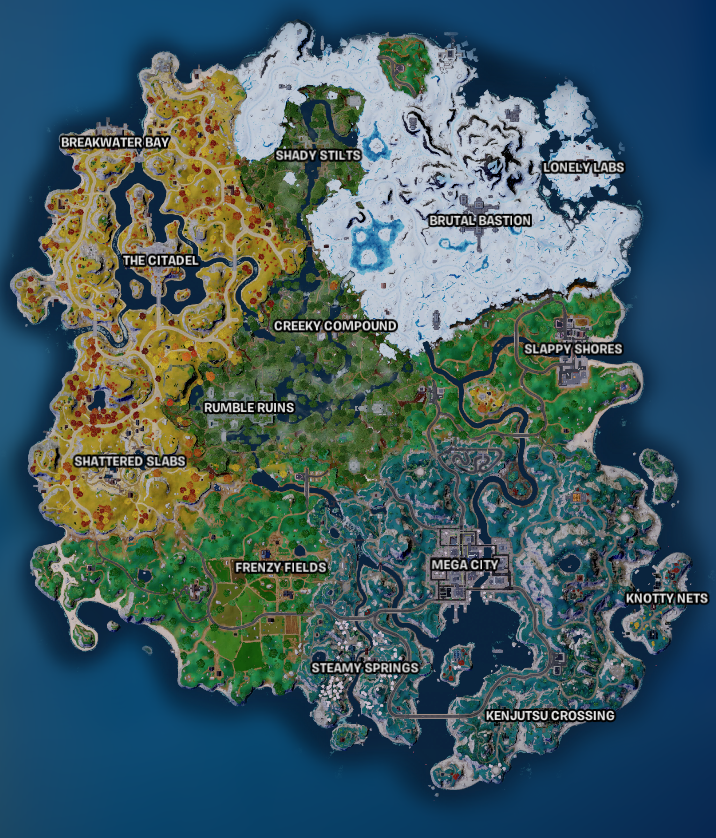 Taking a Look at the New Areas and Features In Fortnite Chapter 4 ...