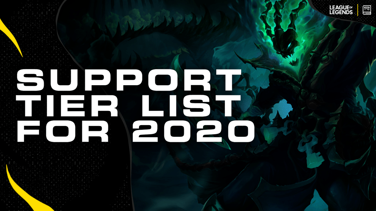 League of Legends support tier list