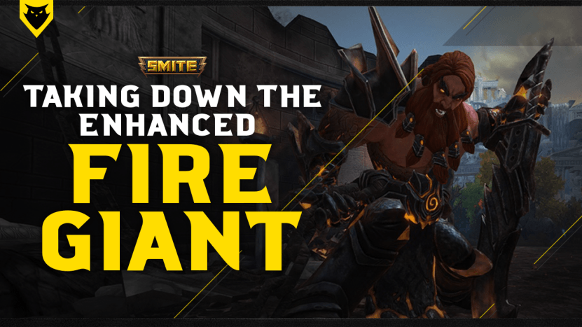 Taking Down the Enhanced Fire Giant in Smite