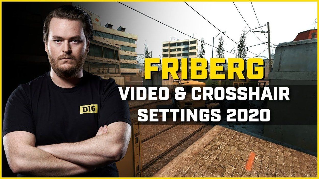Best Crosshair and Video Settings from friberg, the CS:GO Legend