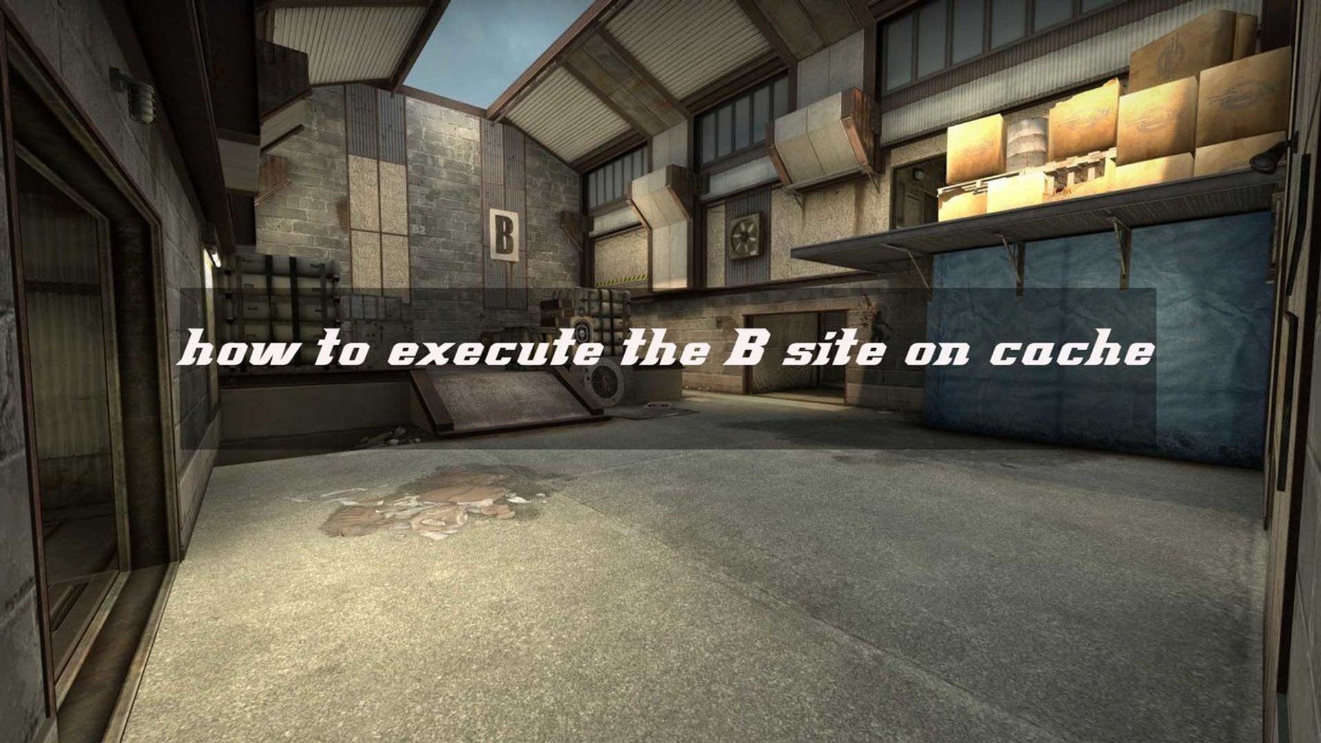 How to Execute the B Site on Cache