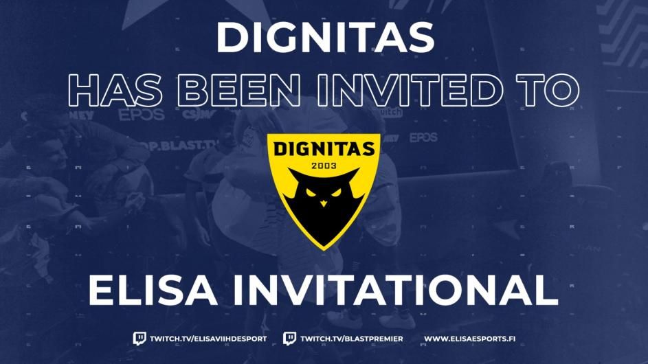 DIG CS:GO Invited To Elisa Invitational