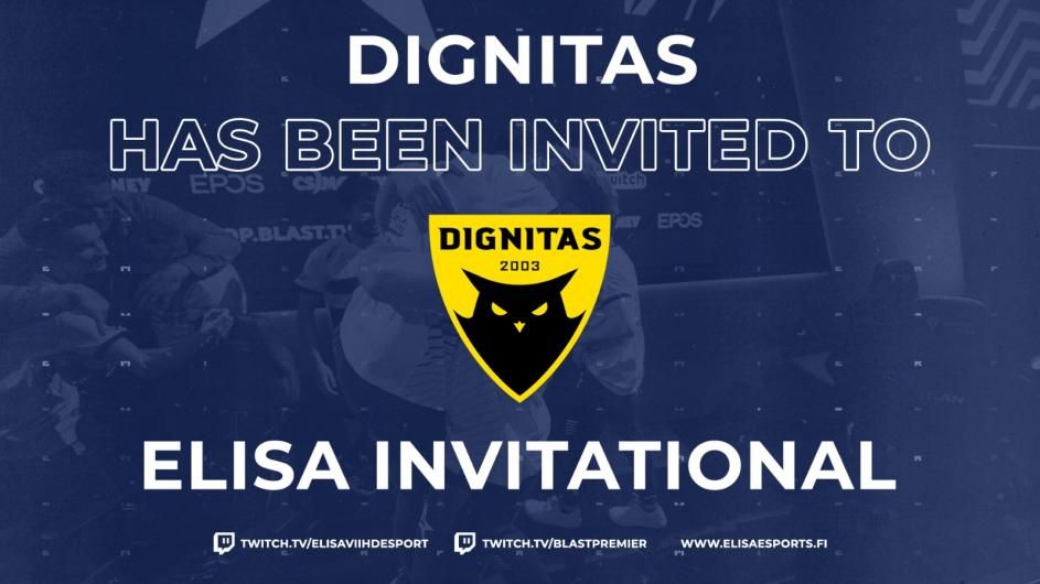 Dig Cs Go Invited To Elisa Invitational Dignitas