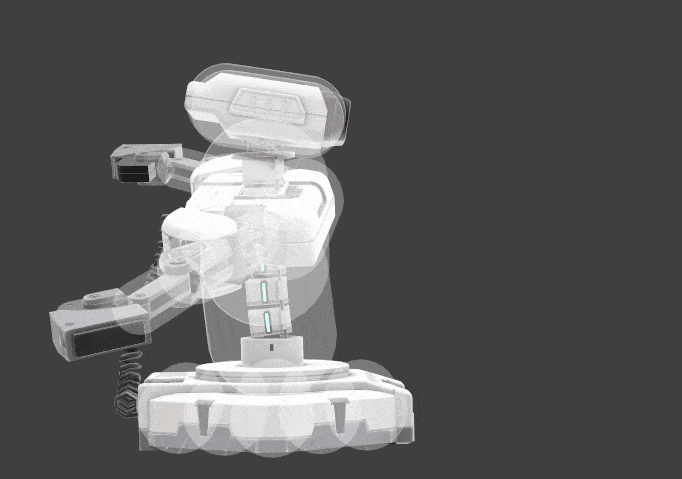 ROB Down Special Animation