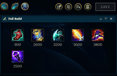 Fizz Items - Mobility Boots/Zhonya's/Night Harvester/Lich Bane/Rabadon's/Void
