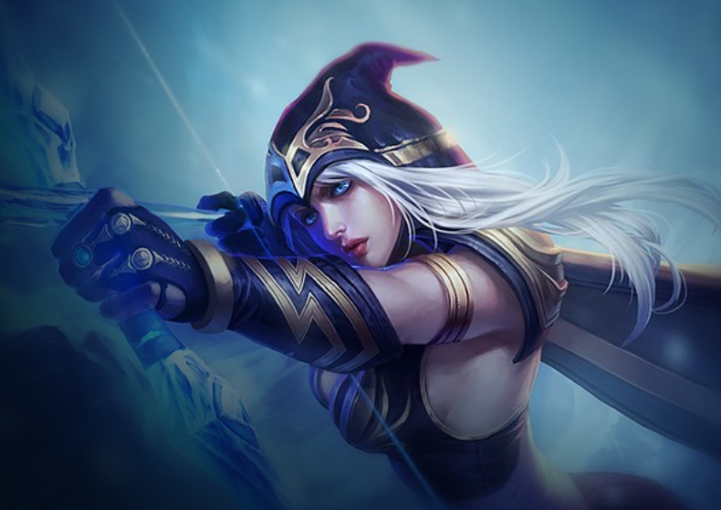 Ashe Splash Art