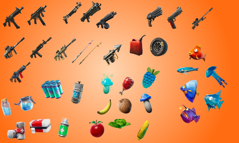 All shop items fortnite