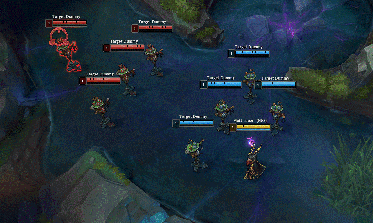 Pinging the Back Line