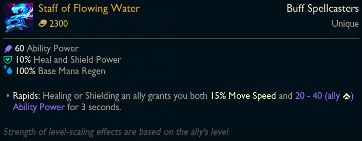 Staff of Flowing Water