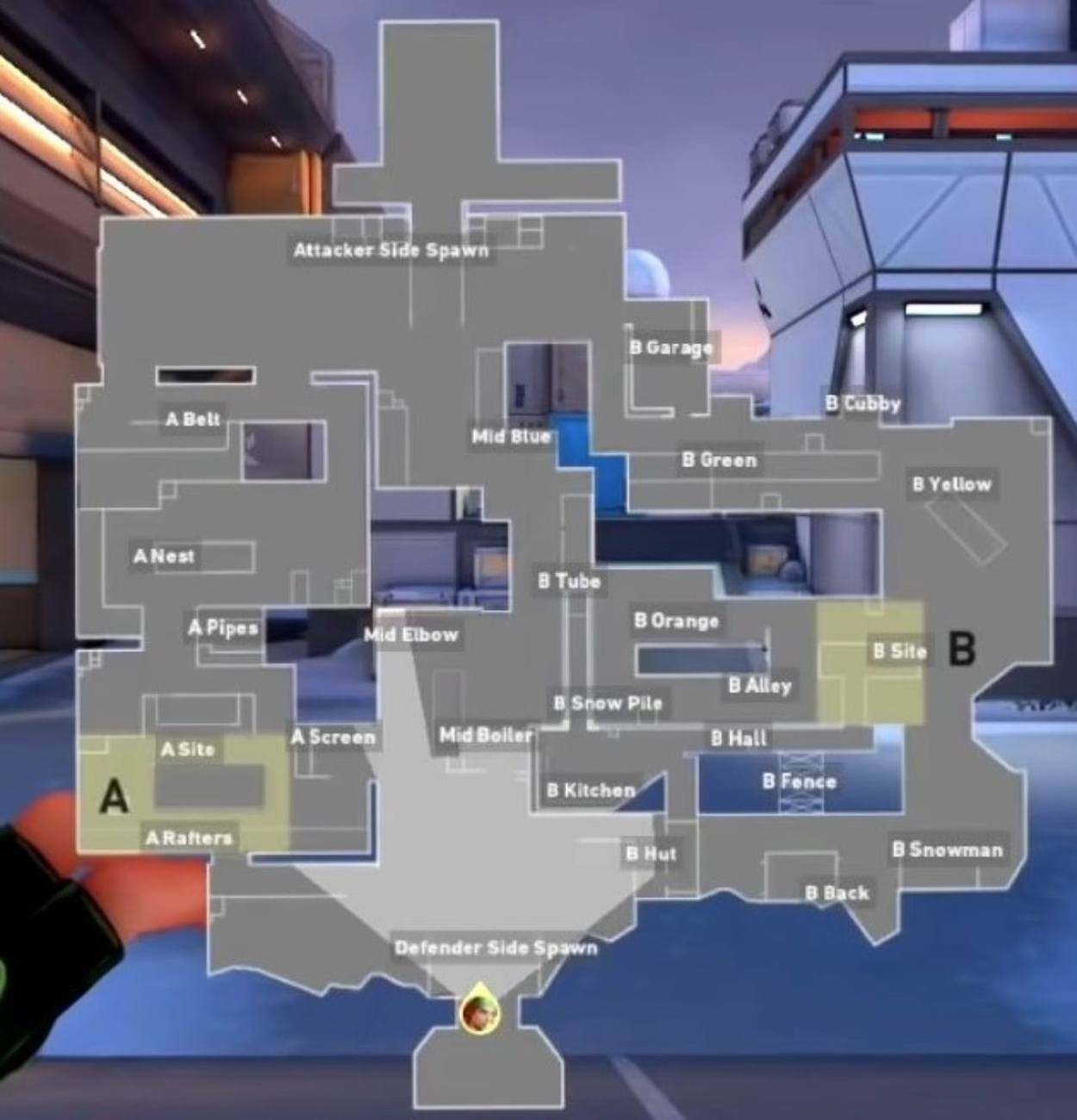 A Full Breakdown of Icebox Map Layout, Angles, and Best Agent Picks