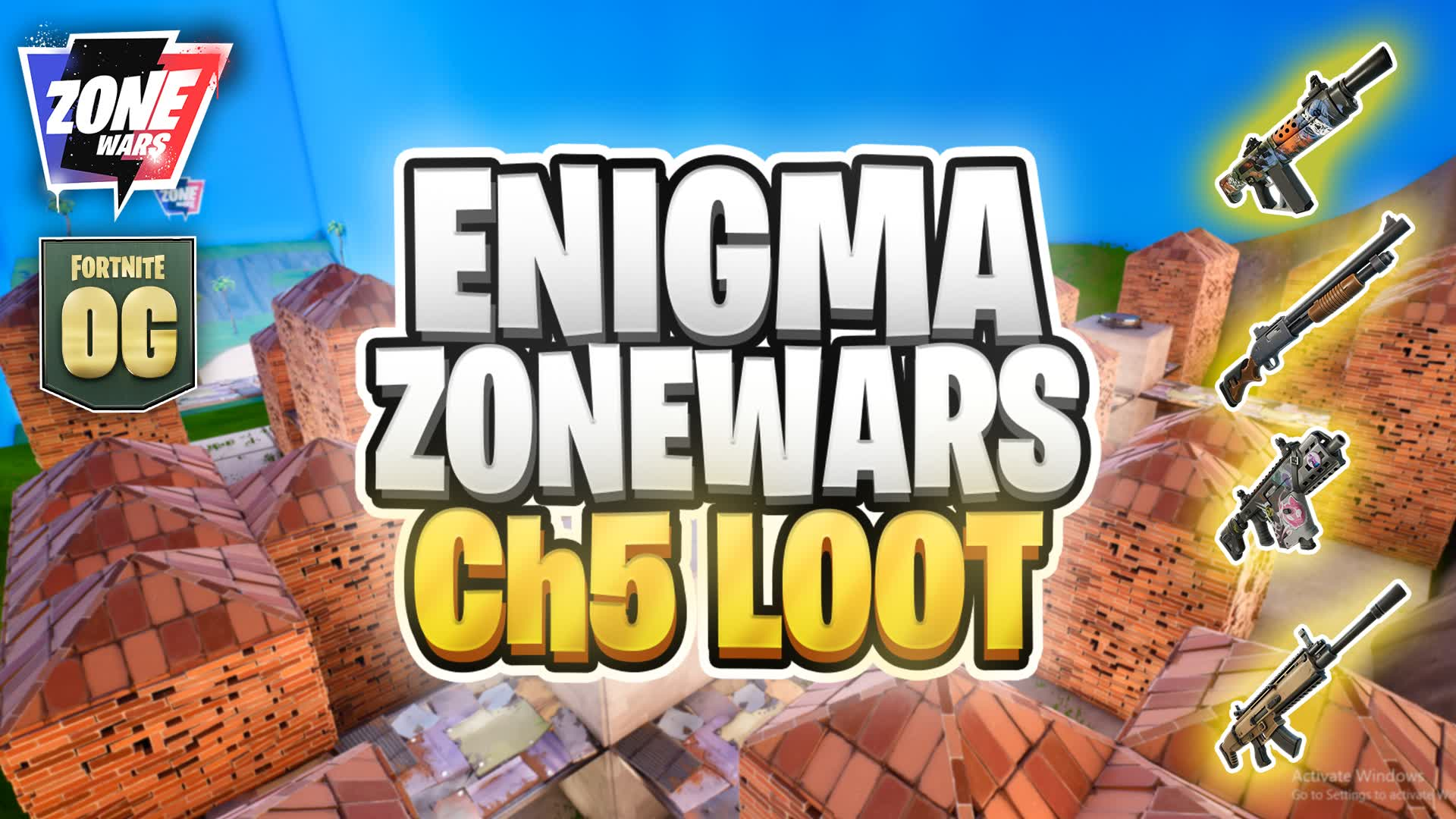 Enigma's Zone Wars Splash