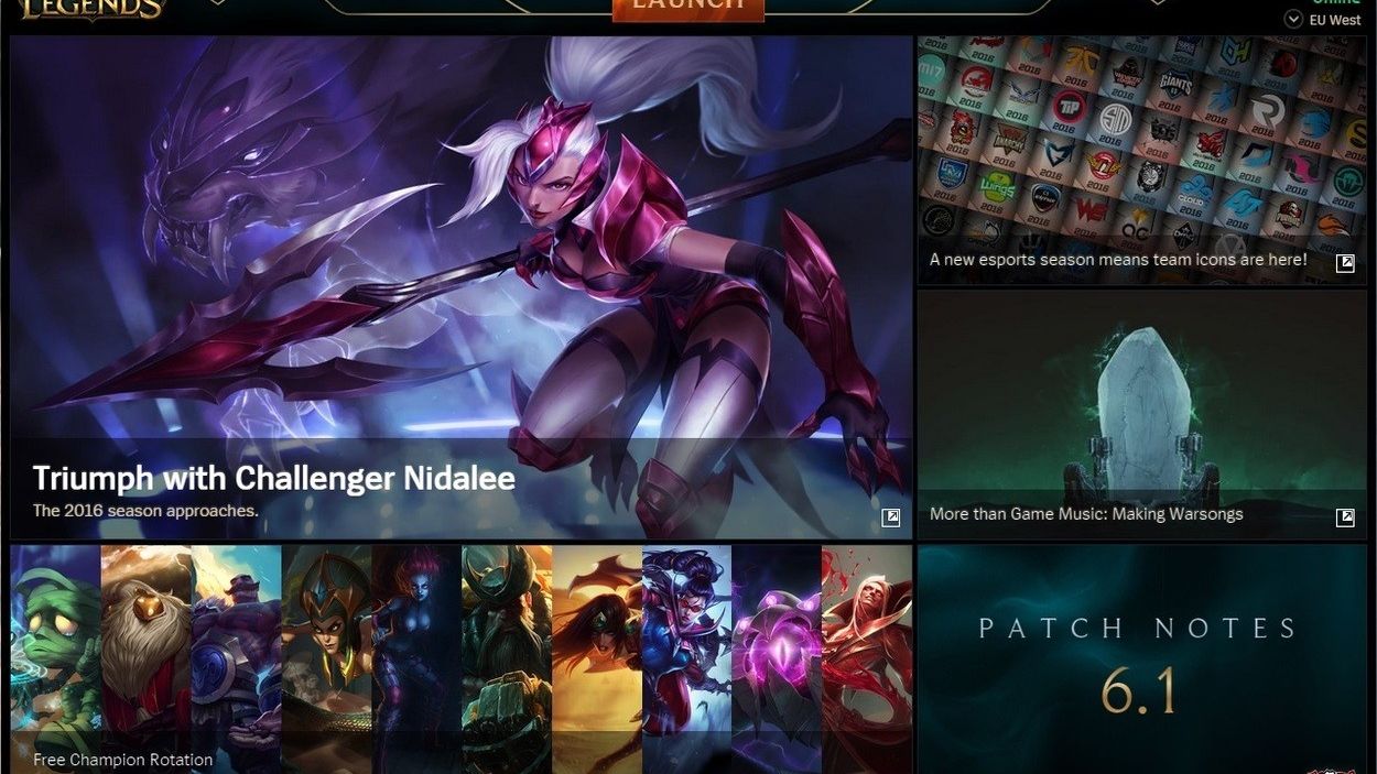 LoL PBE: New Loading Screen, Skins And Client Updates