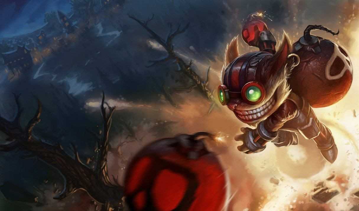 Ziggs Splash Art