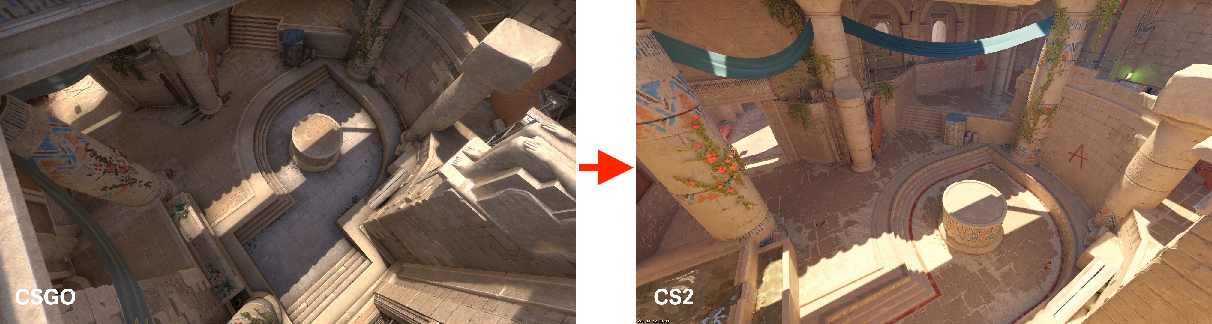 The Key Differences Between The Maps In CS2 And CSGO | Dignitas