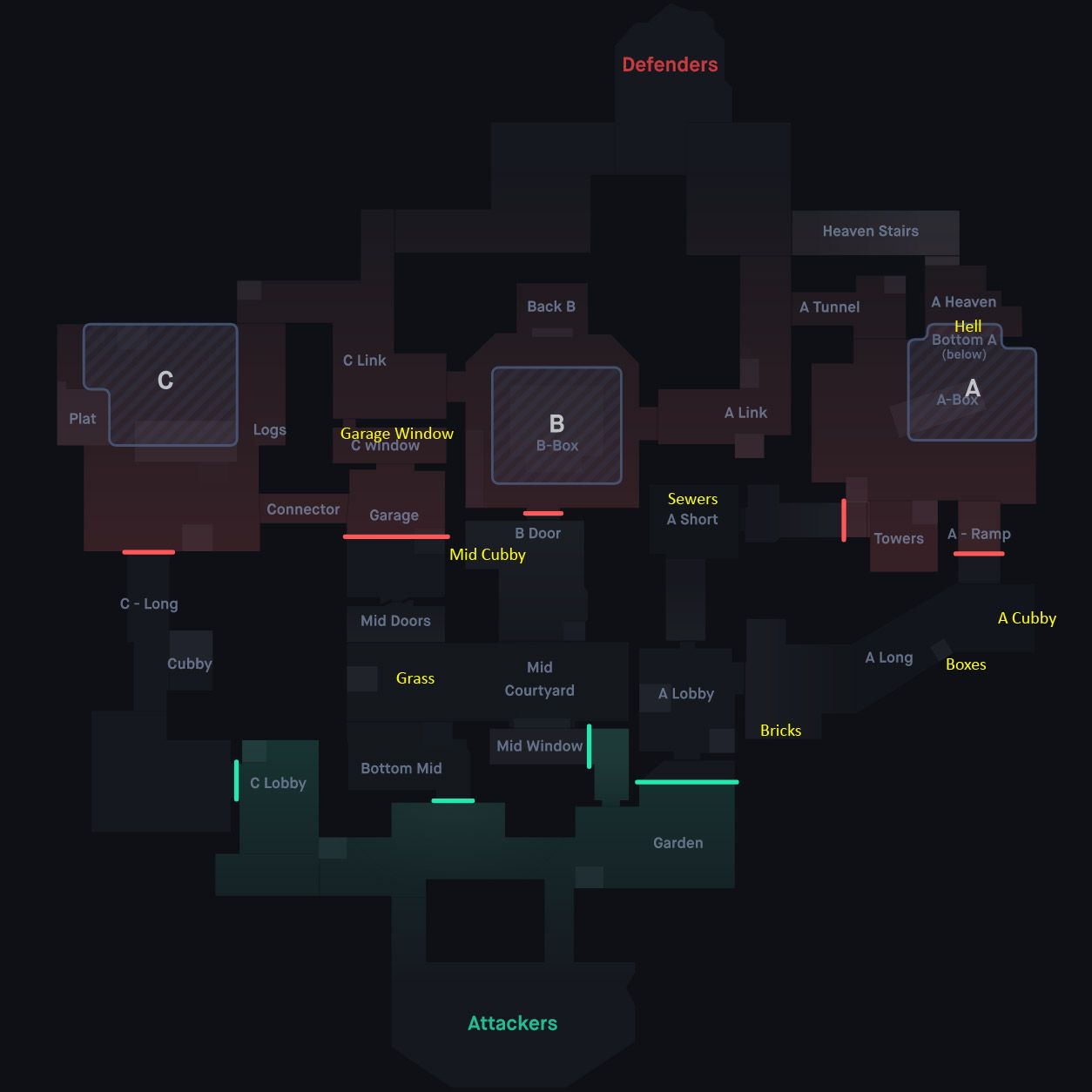Ascent Map: Interactive Valorant Guides and Callouts