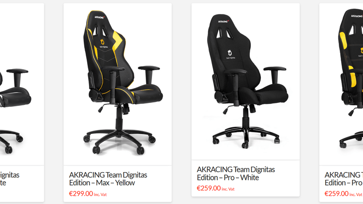 Scan deals gaming chairs