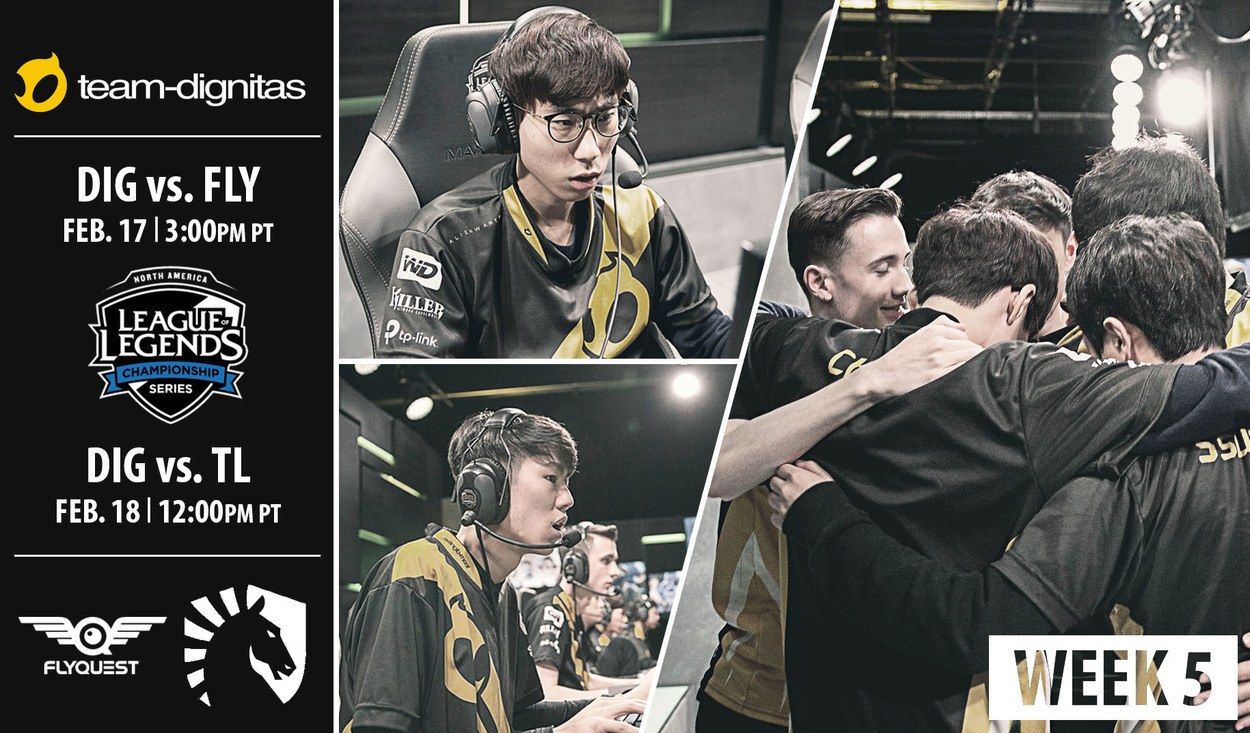 Team Dignitas NA LCS Week 5 Preview: DIG vs. FlyQuest/ Team Liquid ...