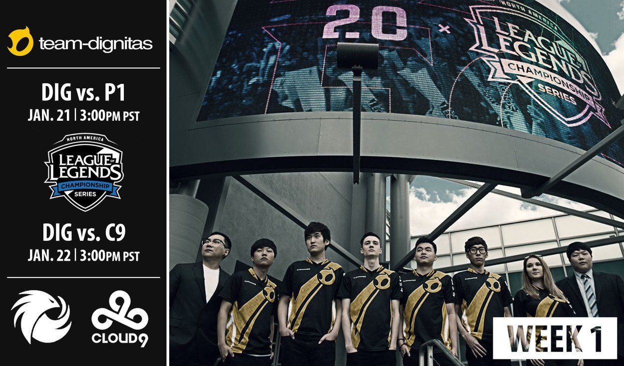 Team Dignitas' NA LCS Week 1 Preview: DIG vs. Phoenix1/Cloud9 | Dignitas