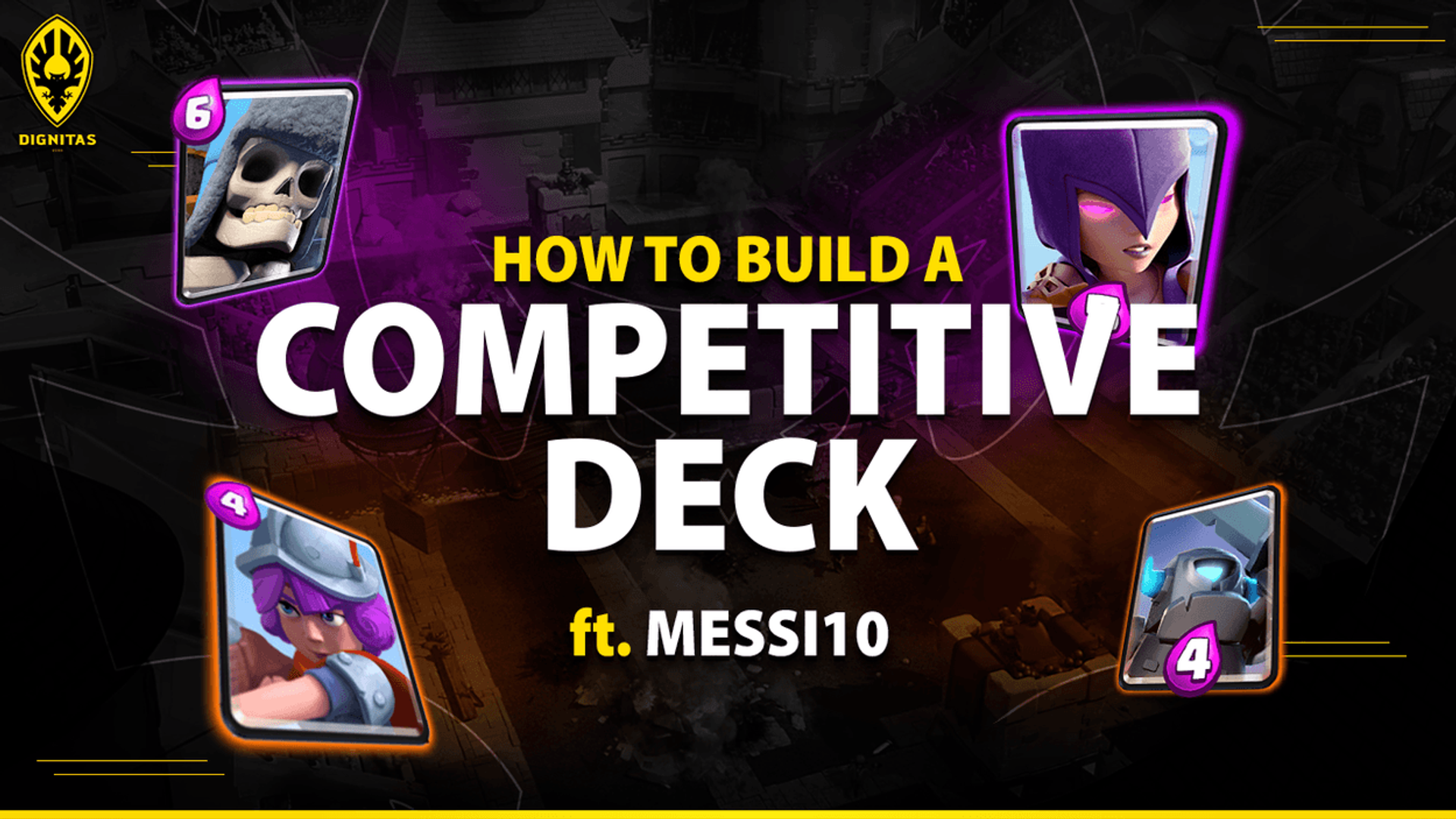 Tips on How to Build a Competitive Deck with Messi10 Dignitas