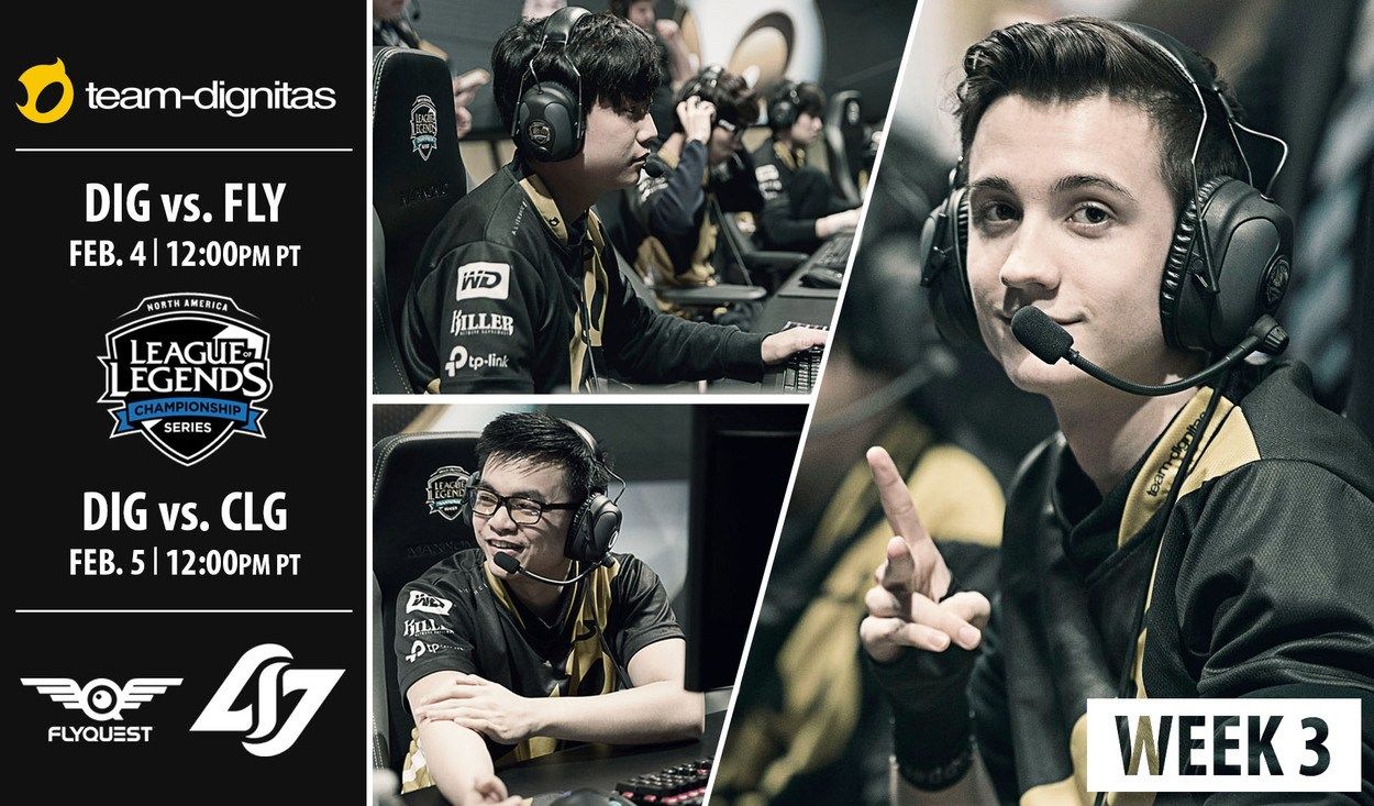 Team Dignitas NA LCS Week 3 Preview: DIG vs. FlyQuest/ Counter Logic ...