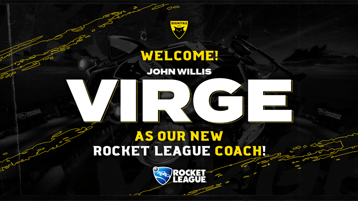 Welcome Virge as our new Rocket League coach!