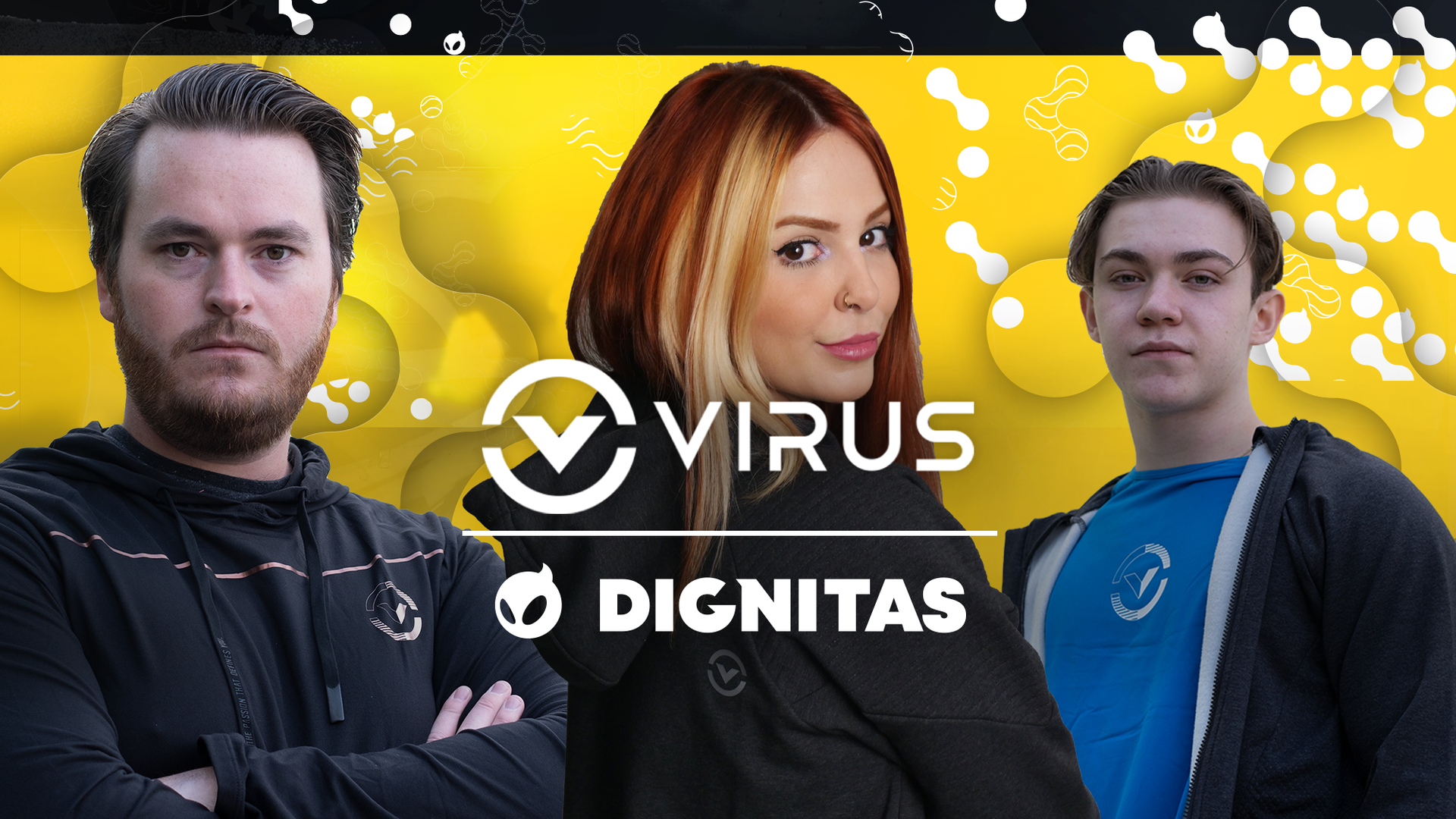 friberg, showliana and HEAP show-off apparel from VIRUS International, Dignitas' Official Game Day Apparel Partner