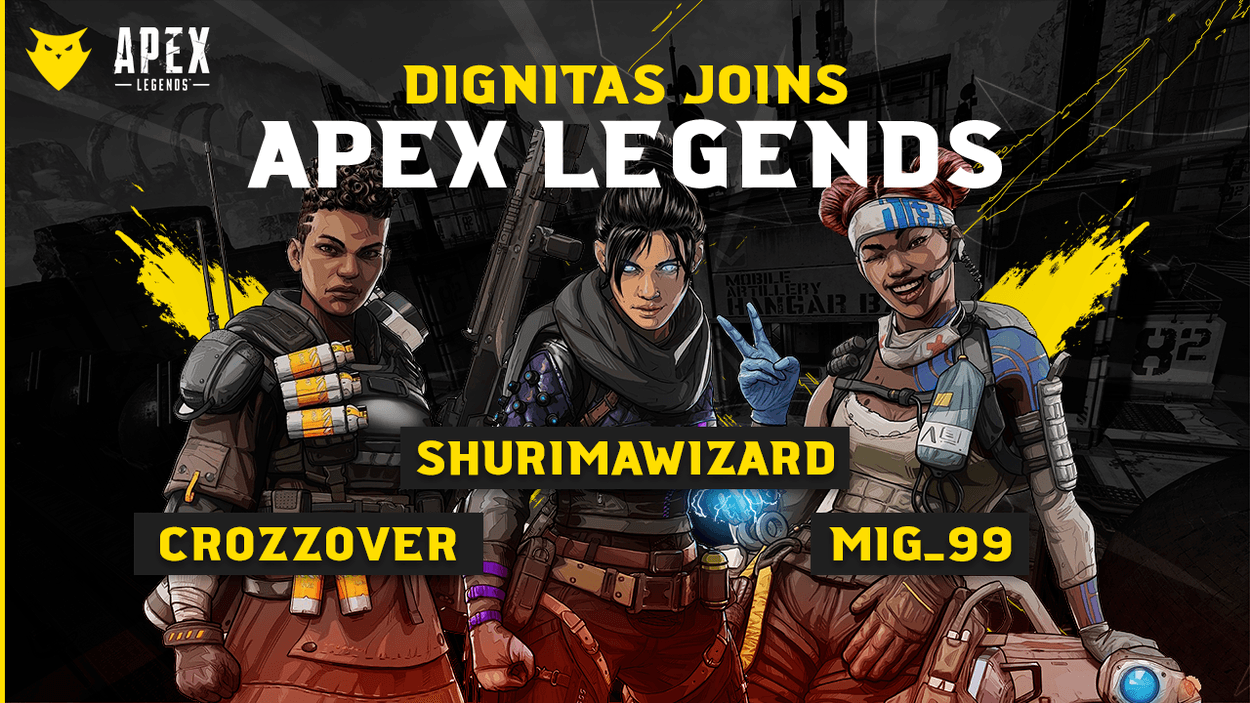 Dignitas welcomes Apex Legends team!