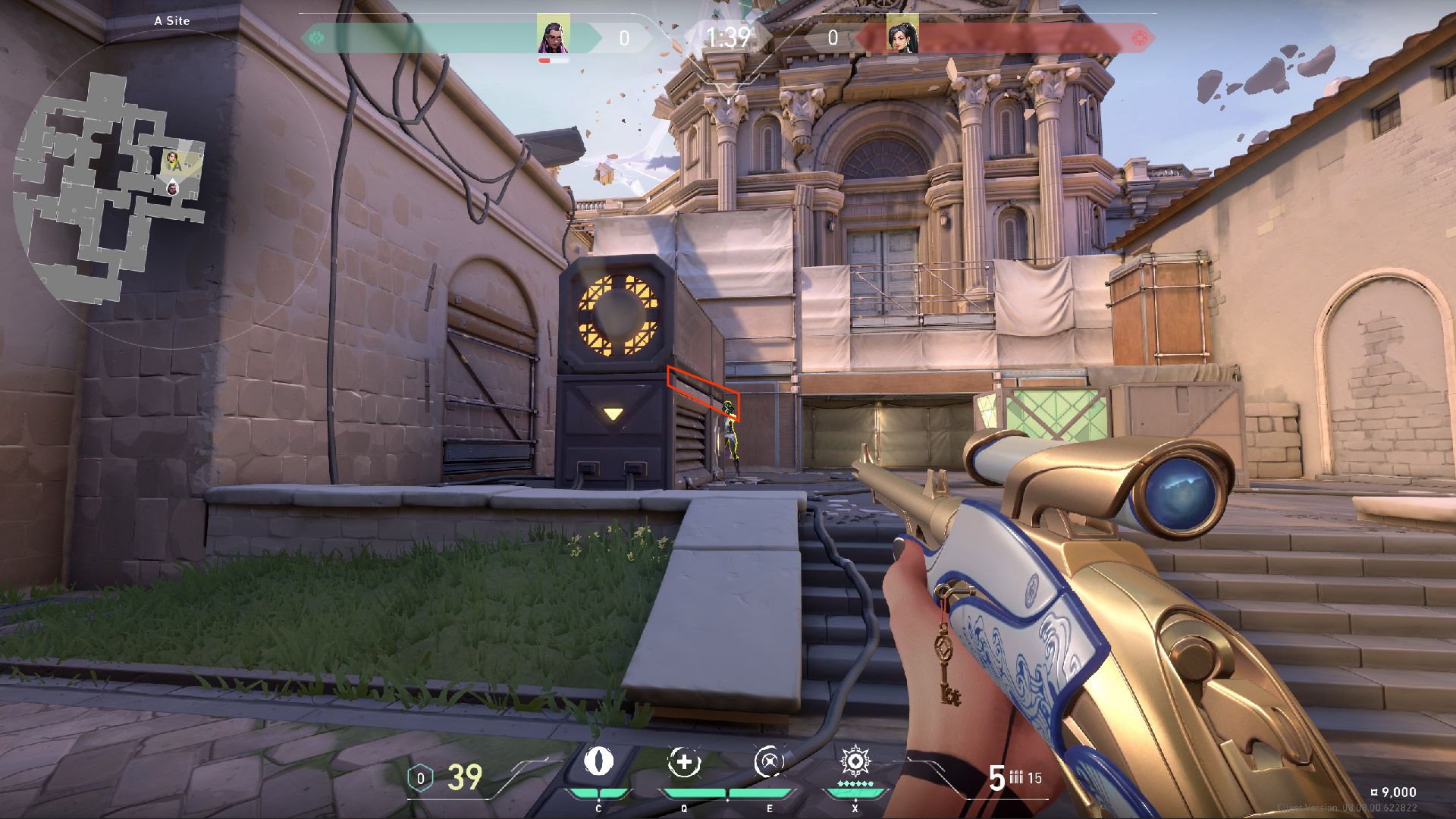 Valorant Map Crosshair Placement