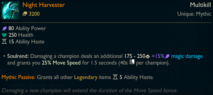 Preseason 11 Night Harvester