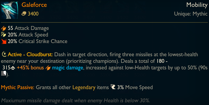 Preseason 11 Galeforce