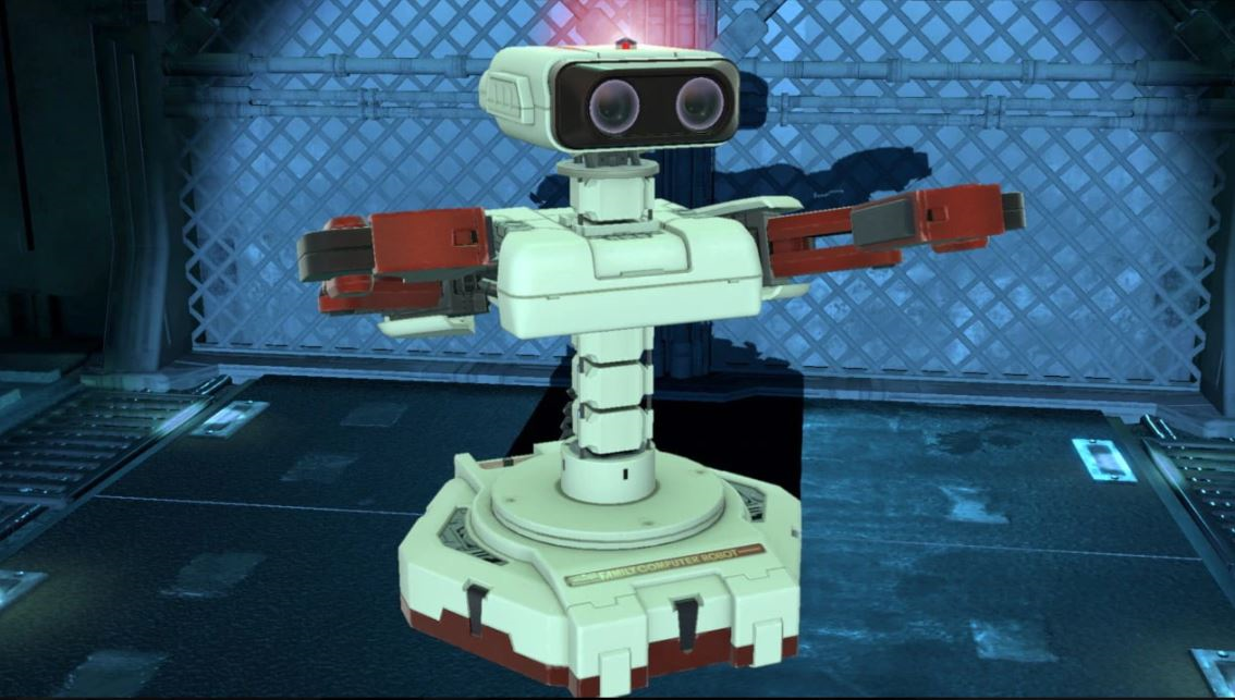 R.O.B. on Shadow Moses Island