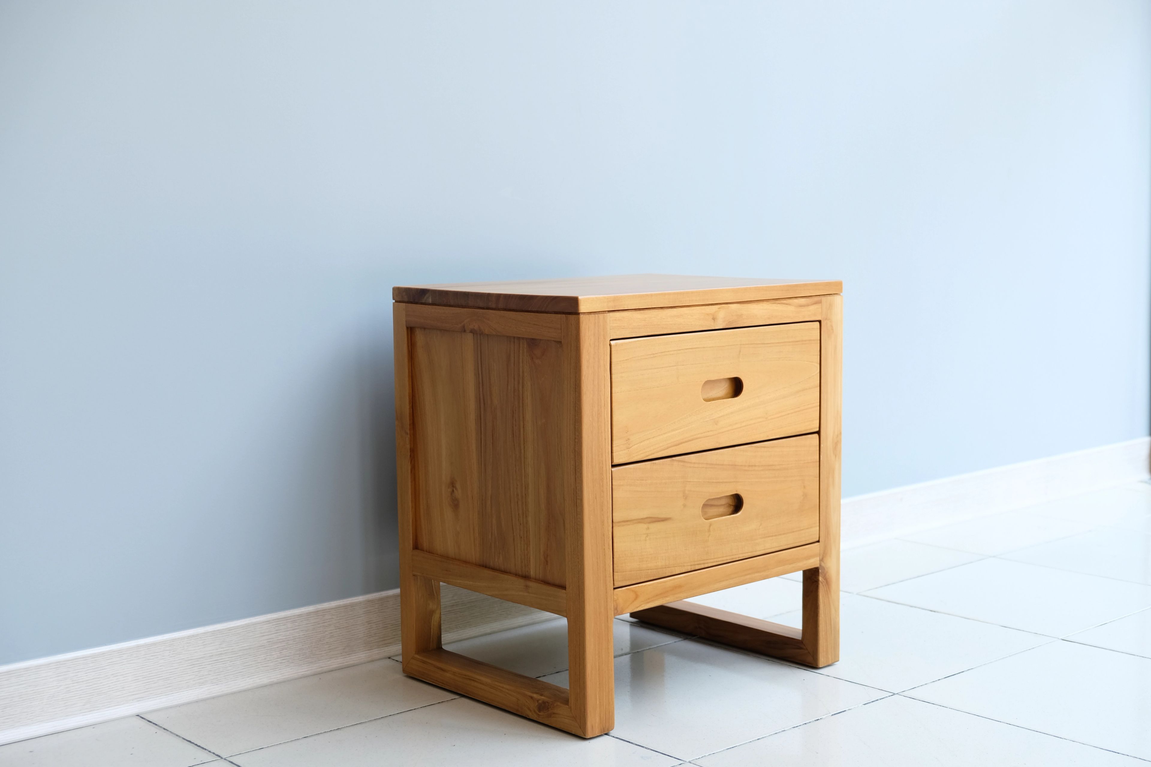 方方柚木床頭櫃 alternate view