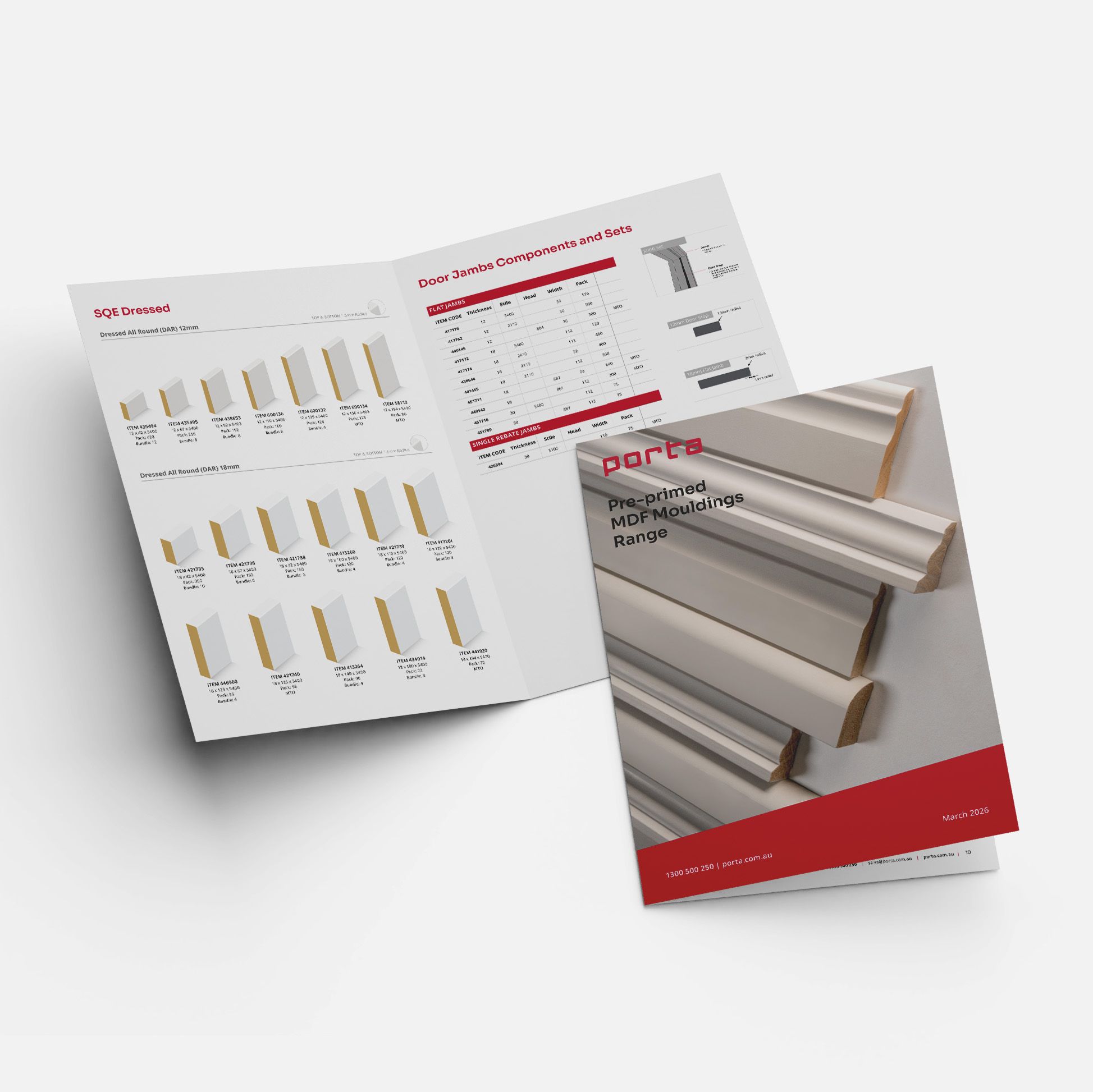 A picture of Pre Primed MDF Mouldings brochure