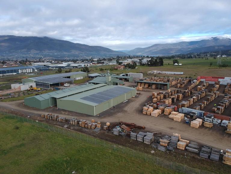 Powering Sustainability at Porta’s Bridgewater Sawmill