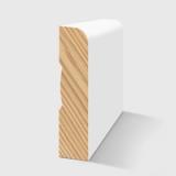 A smooth, rounded top edge Timber profile in Primed FJ Pine 42 x 11mm