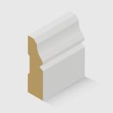 A curved- top edge MDF moulding 67 x 18mm