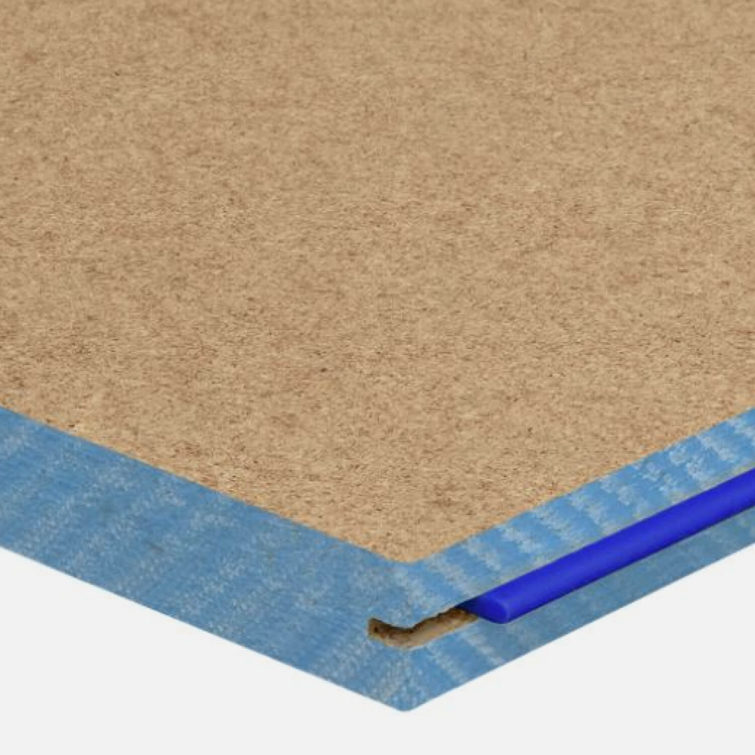 A close-up photo of a corner of a STRUCTAflor® Termite Treated