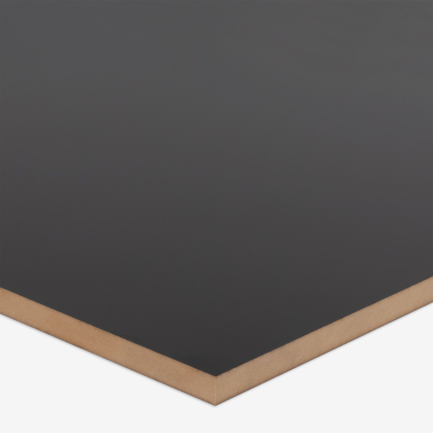 An MDF panel 16mm Black