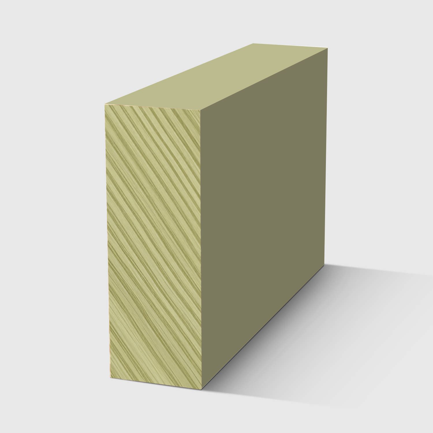 A square tumber moulding in primed H3 Primed FJ Pine 30 x 11mm 2.7m