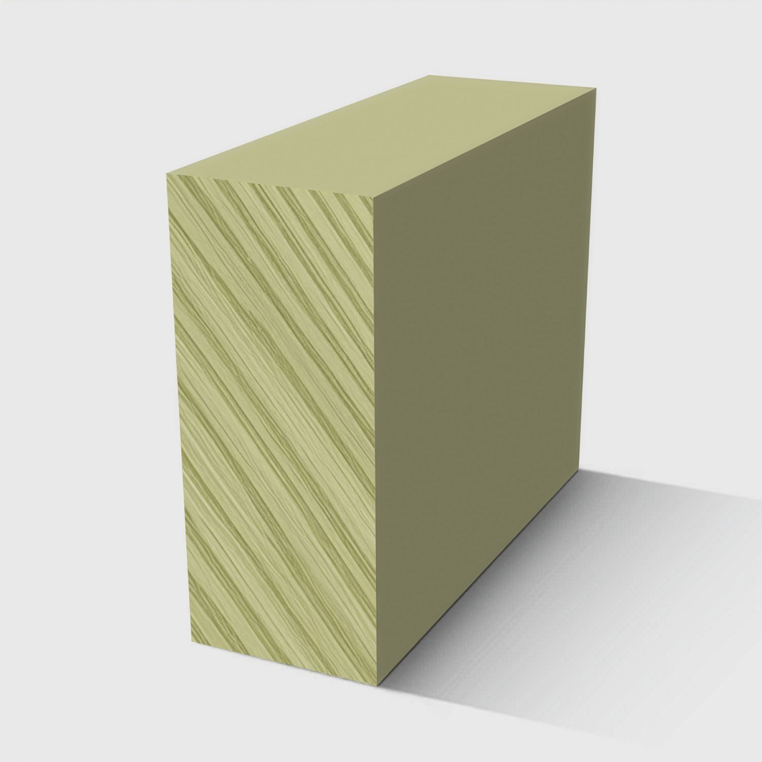 A square tumber moulding in primed H3 Primed FJ Pine 42 x 18mm 2.7m