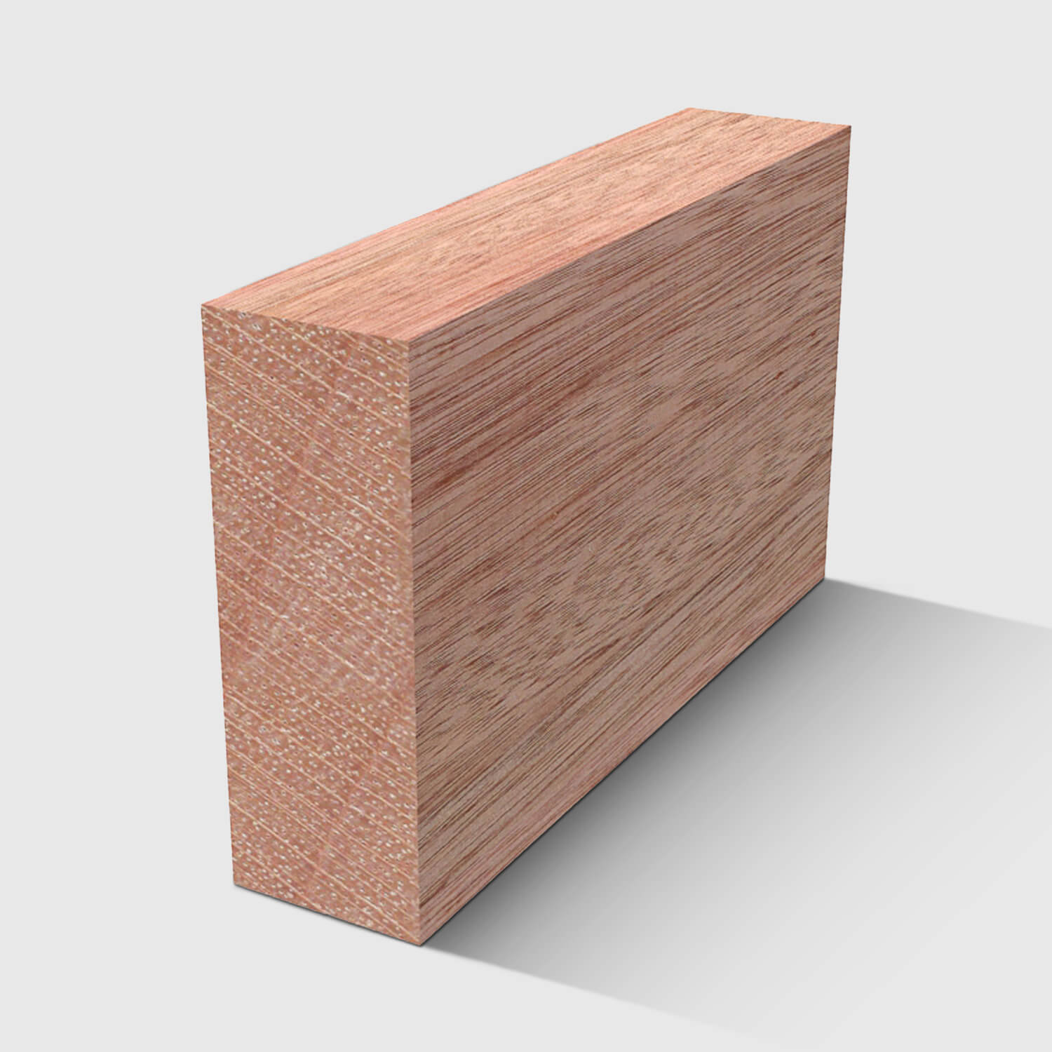 A rectangle timber moulding in Meranti 30 x 12mm