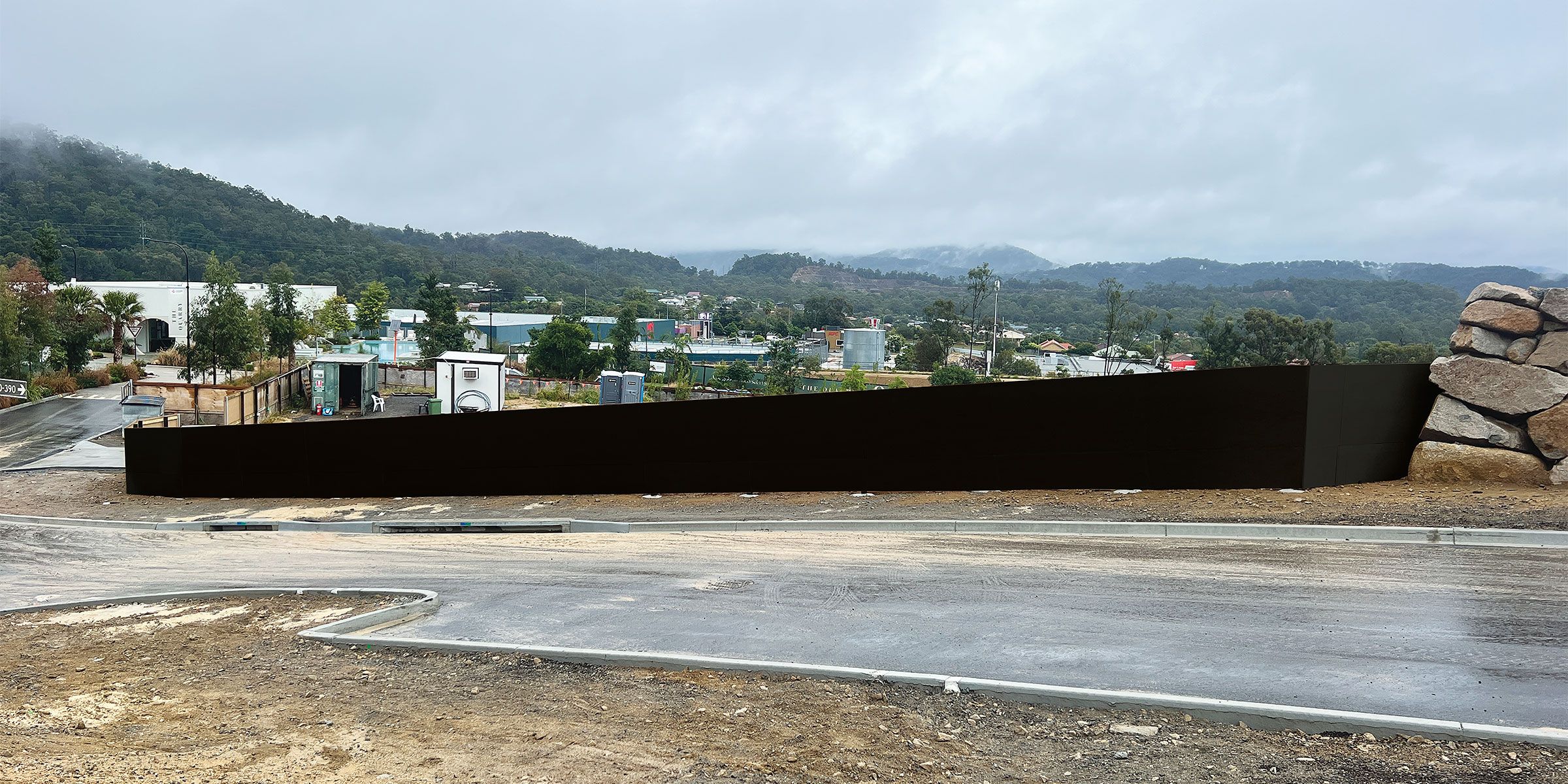 STRUCTApanel® Black: The Cost-effective Temporary Hoarding Solution