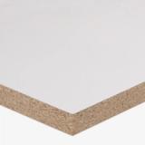 A particleboard panel 38mm White