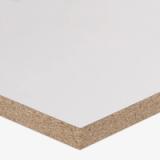 A particleboard panel 32.8mm White
