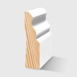 A colonial style timber moulding in Primed FJ Pine 66 x 18mm