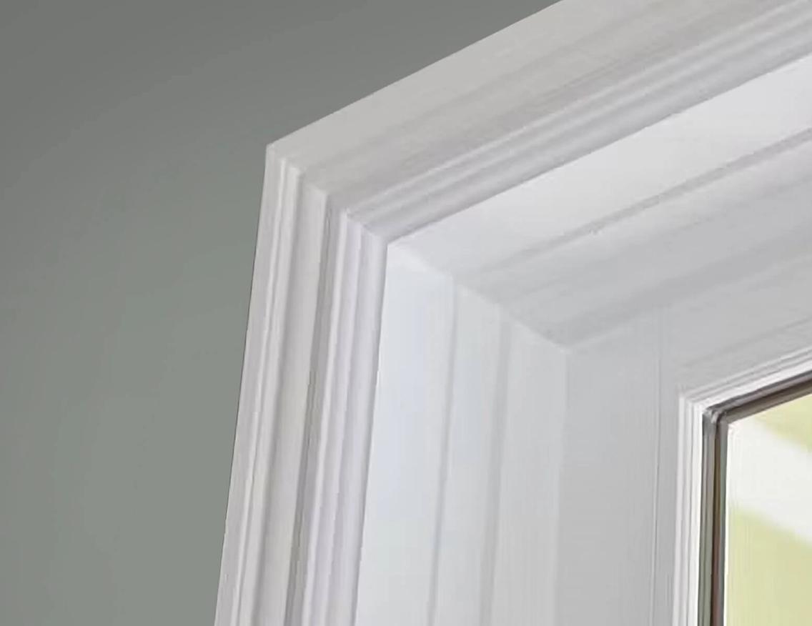 Close up of a window frame