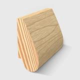 A imber moulding with a smooth convex curve extending from the base to a flat top edge in Clear Pine 40 x 18mm 3.0m