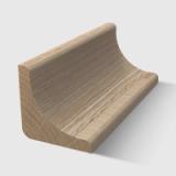 A timber moulding with a concave, quarter-round profile in Tasmanian Oak 19 x 19mm 2.4m