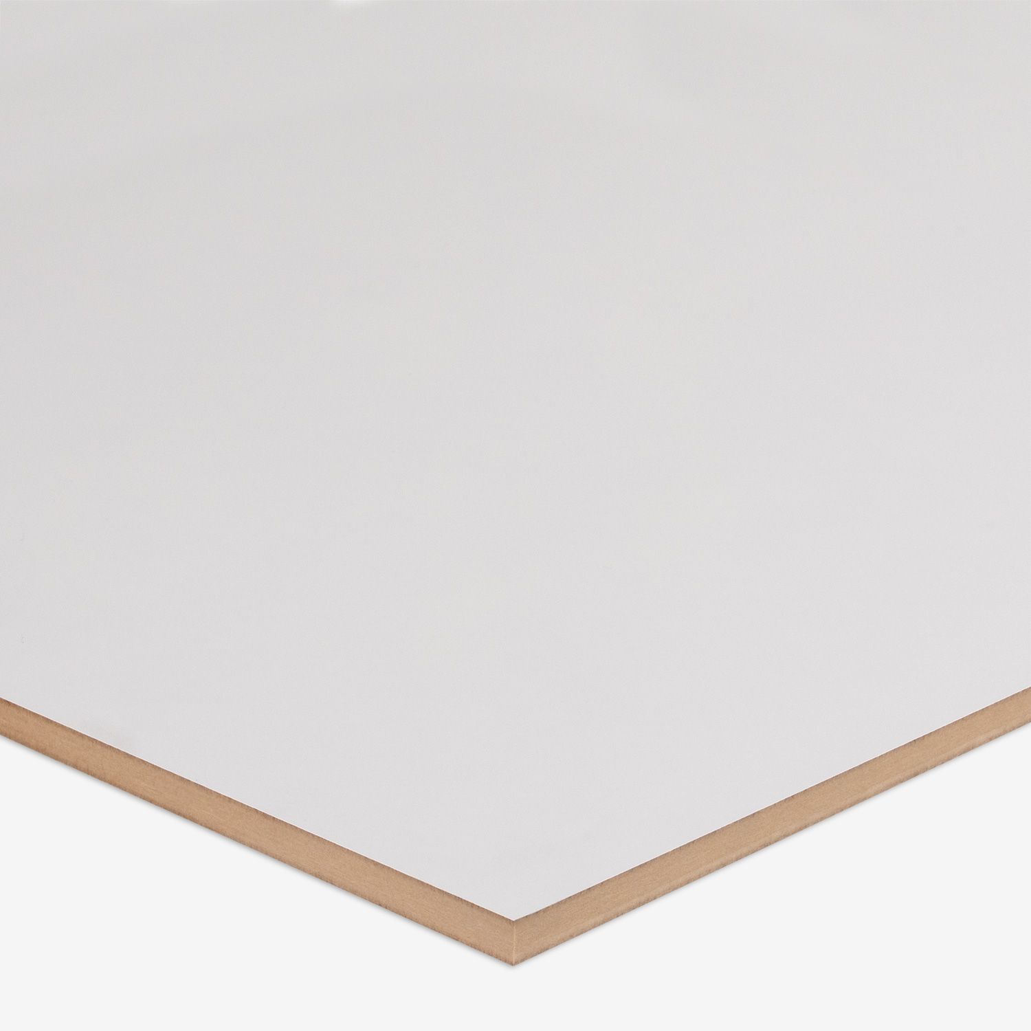 An MDF panel 9mm White